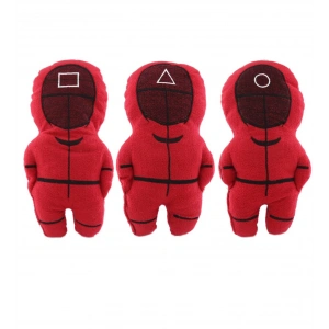 SQUİD GAME 3LÜ PELUŞ BEBEK 35cm