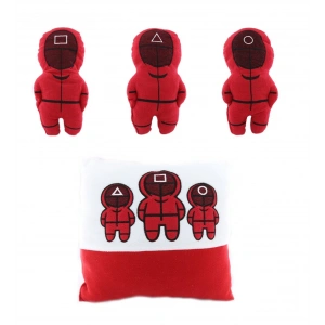 SQUİD GAME YASTIK 35cm BEBEK TAKIM