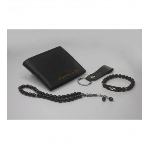 KİŞİYE ÖZEL KLASİK ERKEK CÜZDAN - 3 Hediyeli !