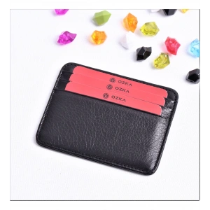 ÖZKA LEATHER - Kredi Kartlik Gercek Deri