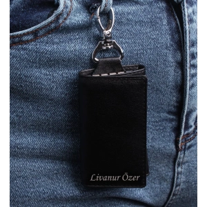 KİŞİYE ÖZEL GERÇEK DERİ ANAHTARLIK