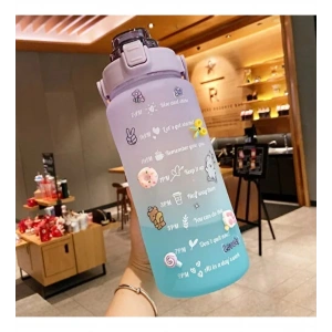 Motivasyonel Su Matarası 2000 ml 2 Litre