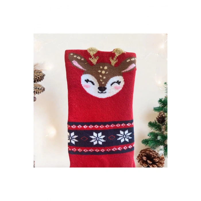 Yılbaşı Hediyesi Noel / Christmas Temalı 2li Çorap Seti