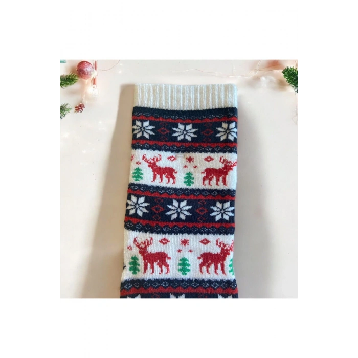 Yılbaşı Hediyesi Noel / Christmas Temalı 2li Çorap Seti