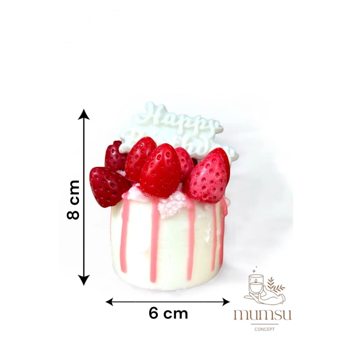 Aromaterapik Doğal Soya Wax Dekoratif Mum - Gurme Serisi