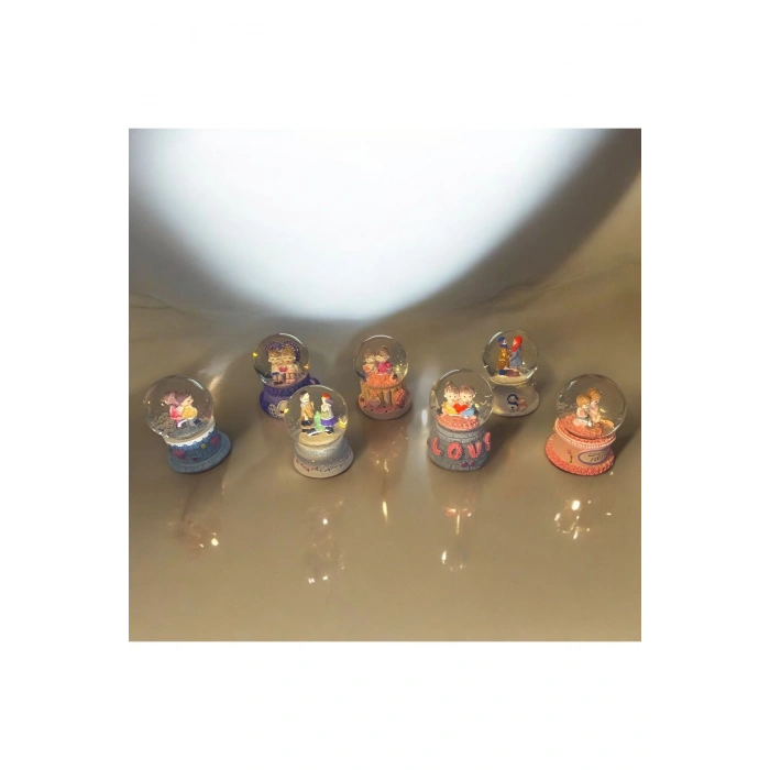 Özel Günler Için Kutulu Hediye Seti (AYICIK ANAHTARLIK IŞIKLI KÜRE NOT KARTI)