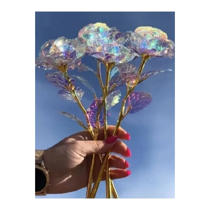 2 adet sonsuzluk gülü galaxy rose kelebek buketi hediye yılbaşı anneler sevgililer günü hediye