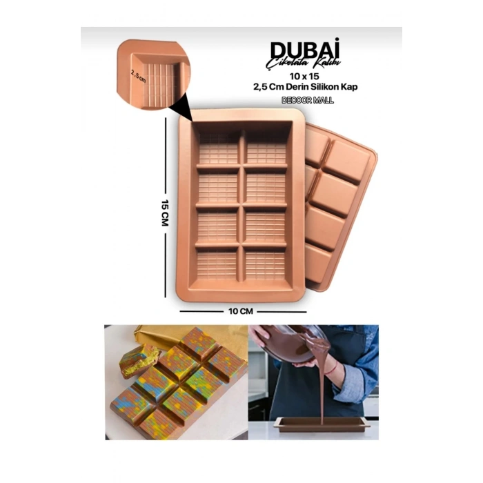 DUBAİ ÇİKOLATA KALIBI