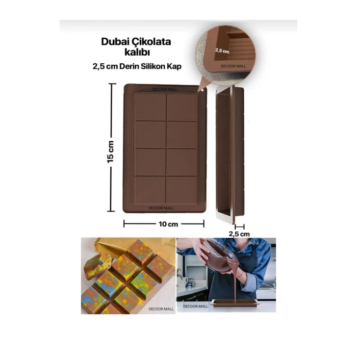 DUBAİ ÇİKOLATA KALIBI