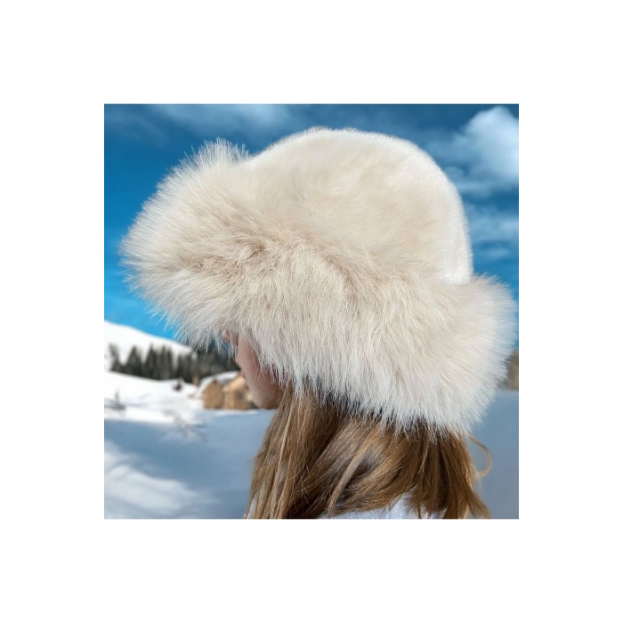 Kürklü / Peluş Kadın Şapka
