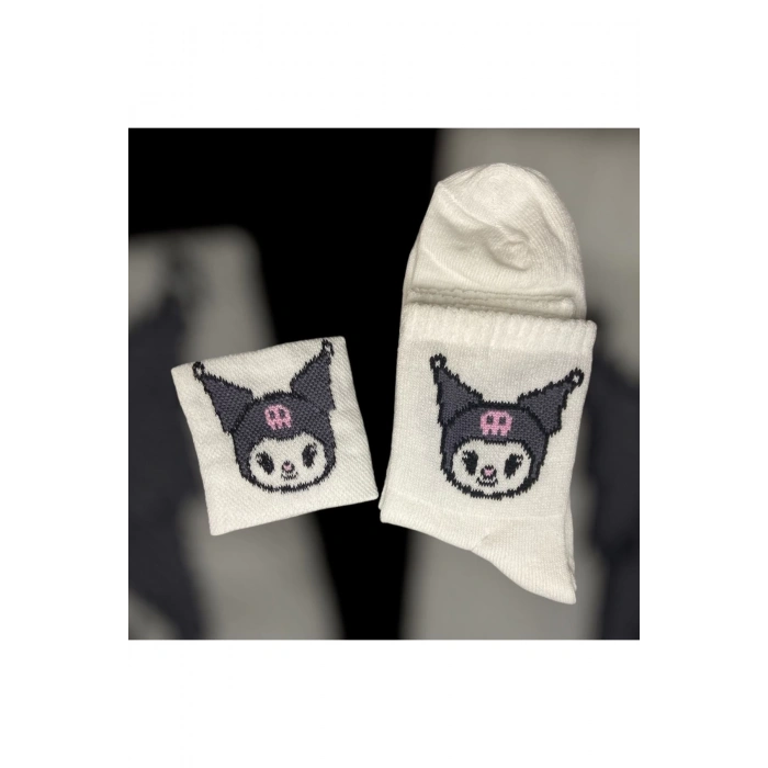 KUROMİ ÇORAP VE HAVLU BİLEKLİK - SANRIO KARAKTERLERİ
