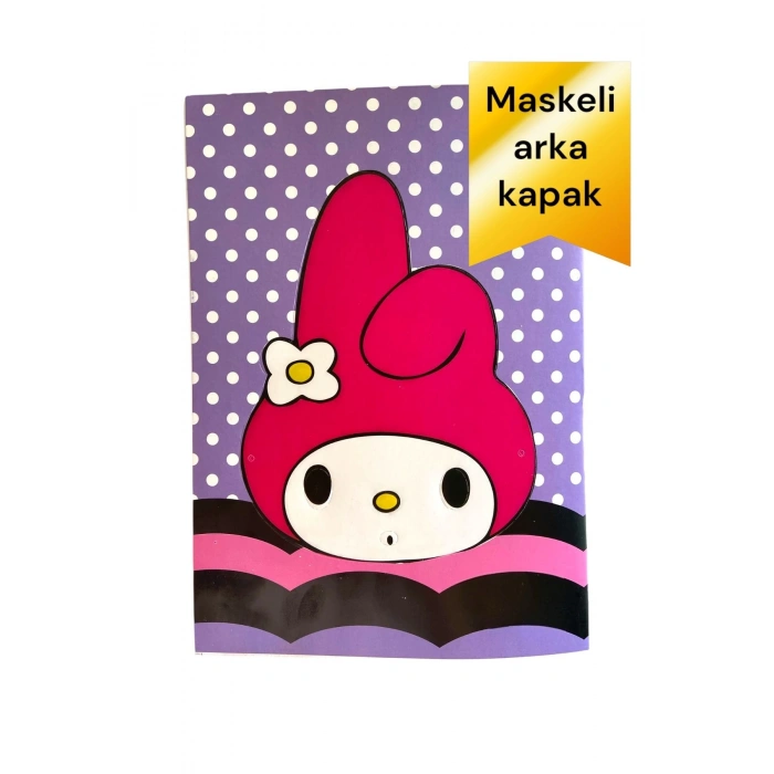 KUROMİ BOYAMA KİTABI, 16 SAYFA, 20 ADET STICKER, 1 ADET KARTON MASKE