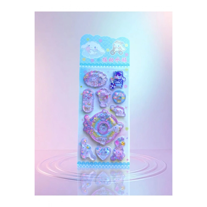 SANRIO SULU SİMLİ 3 BOYUTLU STİCKER
