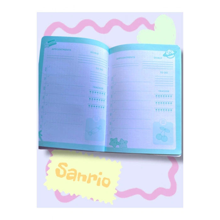 SANRİO KARAKTERLİ YUMŞAK 3D KAPAKLI 80 YAPRAK ÖZEL AJANDA DEFTER, KUROMİ, MY MELODY, CİNNAMAROLL