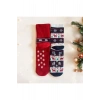 Yılbaşı Hediyesi Noel / Christmas Temalı 2li Çorap Seti