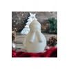 Yılbaşı Noel Temalı 2li Doğal Soya Wax Mum Seti