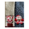 Yılbaşı / Noel / Christmas Temalı Hediye Kutulu Çocuk 2li Havlu Çorap Seti