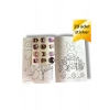 KUROMİ BOYAMA KİTABI, 16 SAYFA, 20 ADET STICKER, 1 ADET KARTON MASKE
