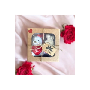 Özel Günler Için Kutulu Hediye Seti (AYICIK ANAHTARLIK BİBLO KALEM NOT KARTI)