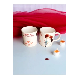 SEVGİLİLER GÜNÜ SEVGİLİYE ÖZEL 2Lİ KUPA