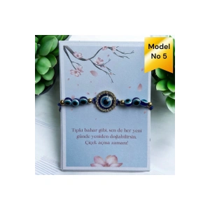 8 MART DÜNYA KADINLAR GÜNÜ DİLEK ŞANS BİLEKLİĞİ - NAZAR BONCUKLU