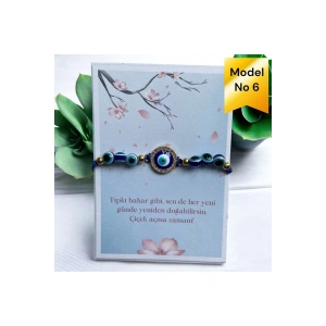 Dilek Şans Bilekliği - Nazar Boncuklu