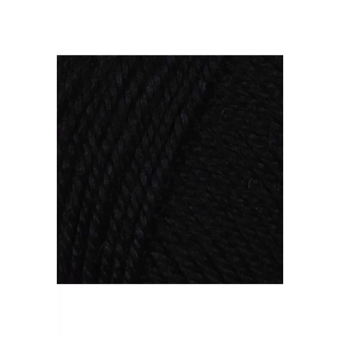 1 Adet Dora El Örgü İpi Yünü 100 gr 999 Siyah