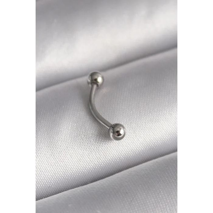 316L Çelik Gümüş Renk Topçuk Model Piercing