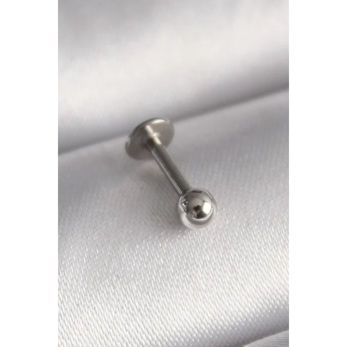 316L Çelik Gümüş Renk Topçuk Piercing