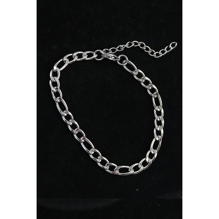 316L Çelik Klasik Model Gümüş Renk Erkek Bileklik