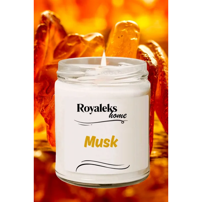 4 Adet Doğal Özel Seri Kokulu Dekoratif Kavanoz Mum 4X210 cc - Royal Set - RYL