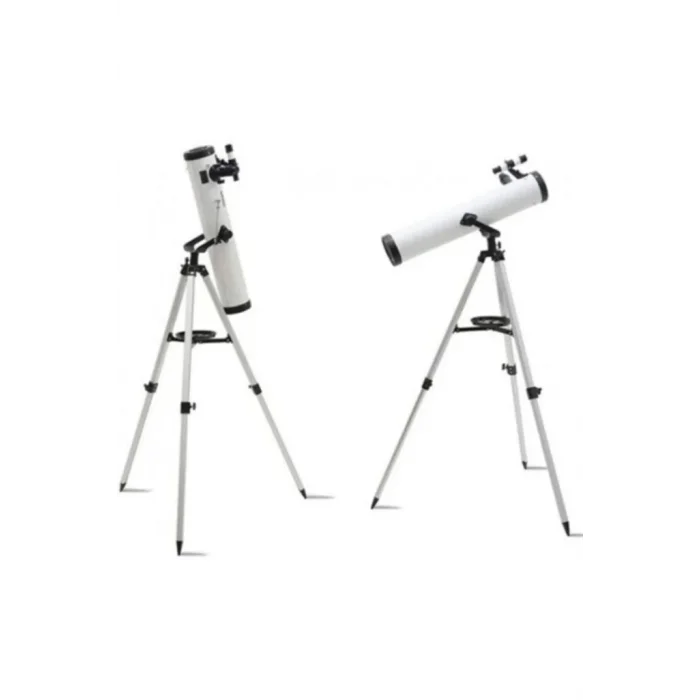 76x700 Profesyonel Aynalı  Uzay Teleskopubeyaz