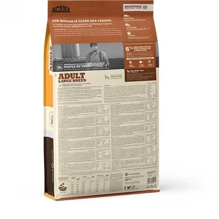 Acana Adult Large Tahılsız Tavuklu ve Balıklı Köpek Maması 11.4 Kg