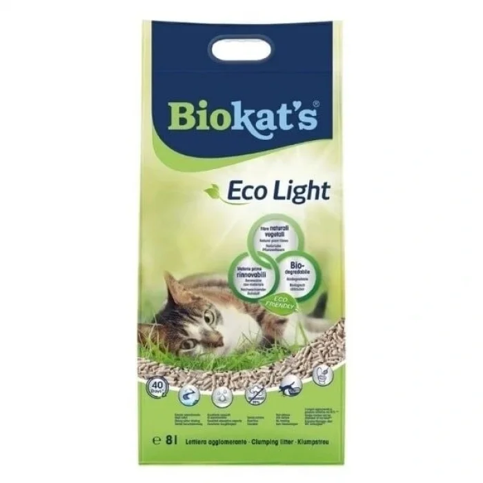 Biokats Eco Light Pelet Kedi Kumu 5 Lt