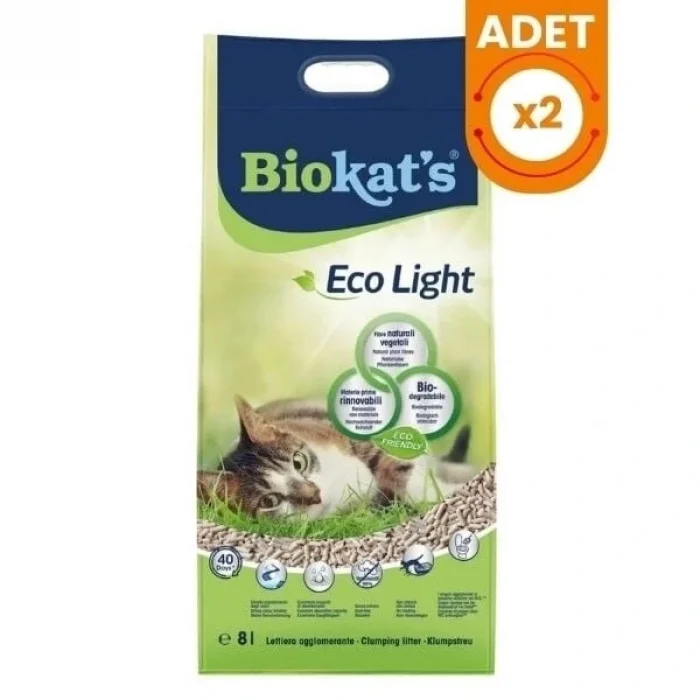 Biokats Eco Light Pelet Kedi Kumu 5 Lt