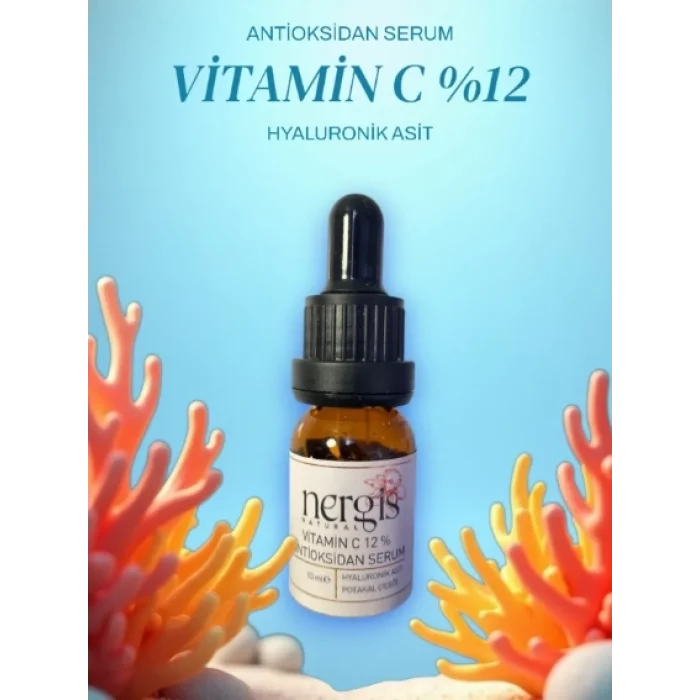 C Vitamin %12 Serum Aydınlatıcı Leke Karşıtı Antioksidan Yaşlanma Karşıtı