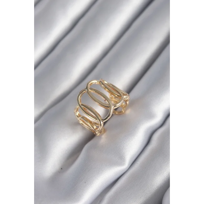 Gold Renk Ayarlanabilir Samanyolu Kadın Yüzük