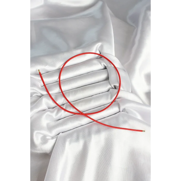 Mıknatıslı Kırmızı Renk Sarmal Kadın Bileklik