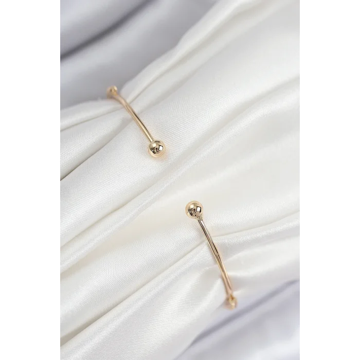 Pirinç Zirkon Taşlı Kelebek Model Gold Renk Kadın Bileklik