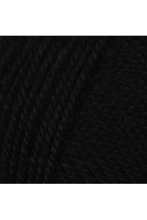 1 Adet Dora El Örgü İpi Yünü 100 gr 999 Siyah