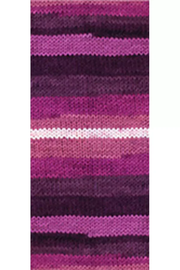 1 Adet Vega Stripe Premium Akrilik El Örgü İpi Yünü No: 82413