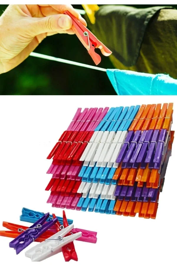 144lü Çamaşır Mandalı Royaleks-L013