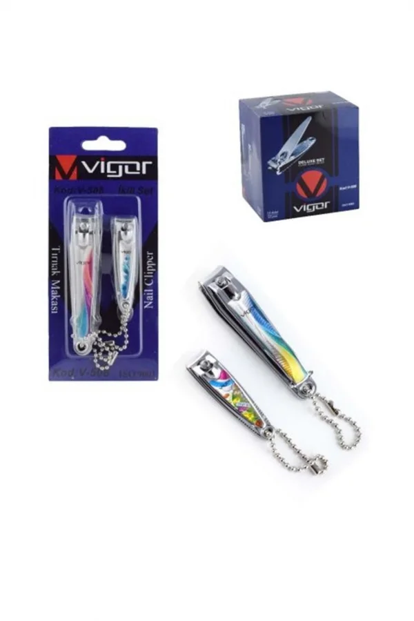 2li Renkli Tırnak Makası-ALK-065