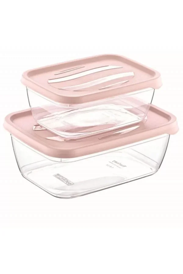 2li Saklama Kabı Diktörtgen Royaleks-ÇNK2163