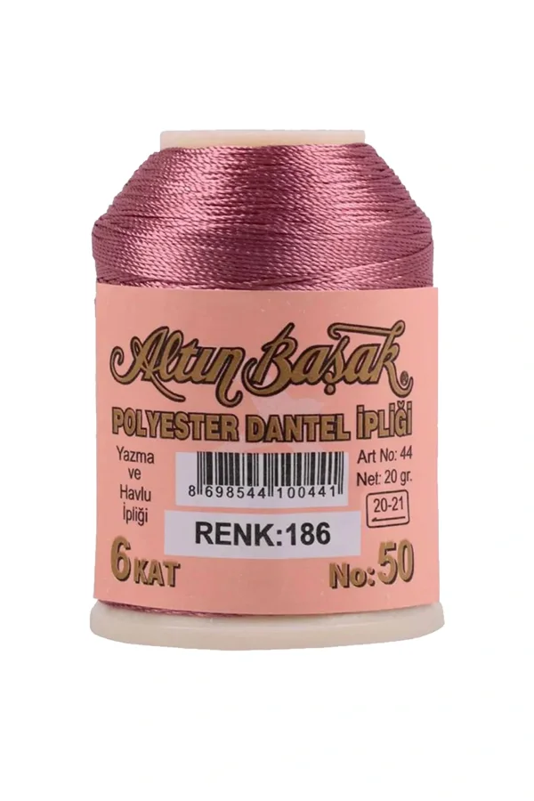 3 Adet Altınbaşak Oya ve Dantel İpi 20 gr - Royaleks - No: 500 - 186 - 028