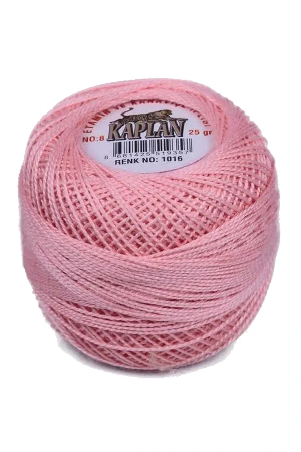 3 Adet Kaplan Etamin Ve Kanaviçe İpi 8 No Kod/Renk: 1016 - 319 - 580 - Ryl