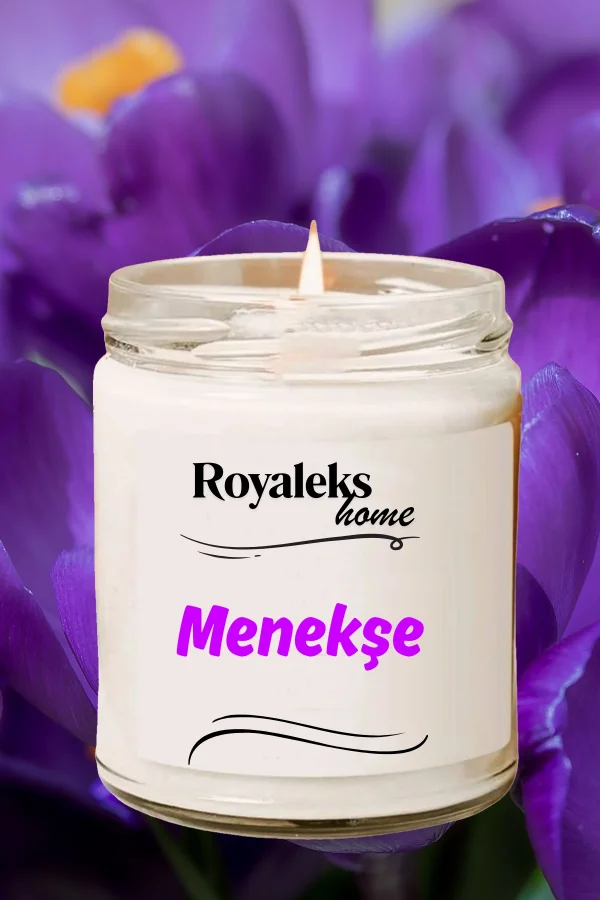 4 Adet Doğal Özel Seri Kokulu Dekoratif Kavanoz Mum 4X210 cc - Bahar Seti - RYL