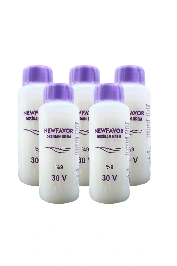 5 Adet Oksidan Krem Saç Boya Sıvısı 9luk 30 volüme 60 ml