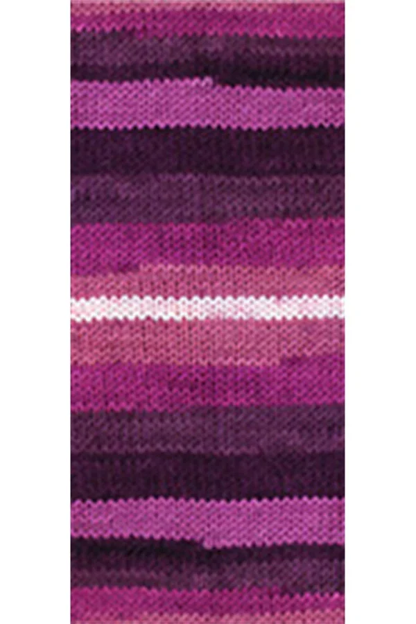5 Adet Vega Stripe Premium Akrilik El Örgü İpi Yünü No: 82413