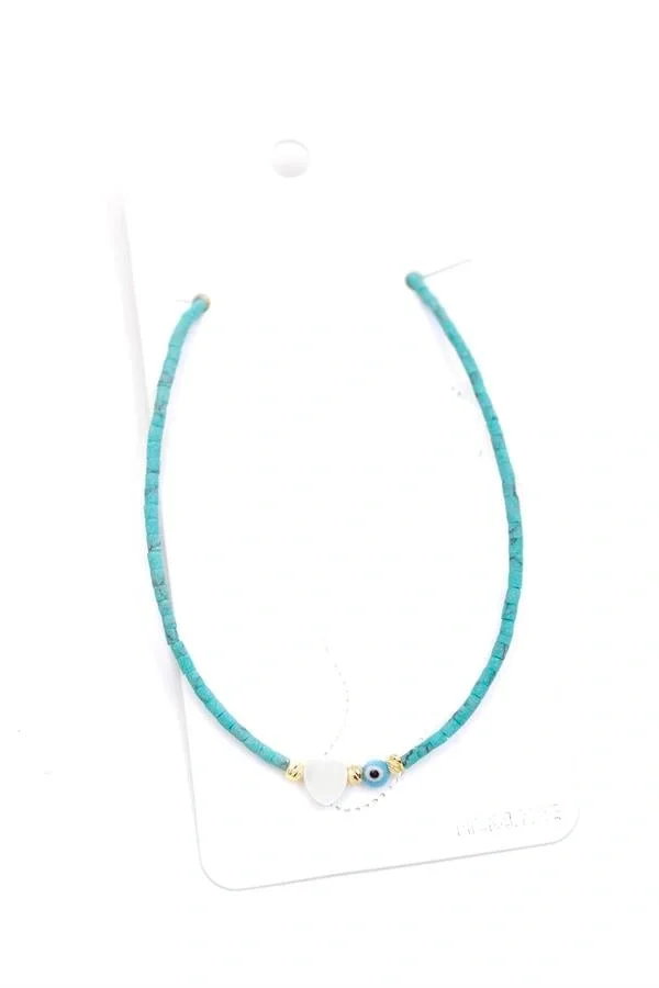 Afgan Boncuk Halhal - Su Yeşili